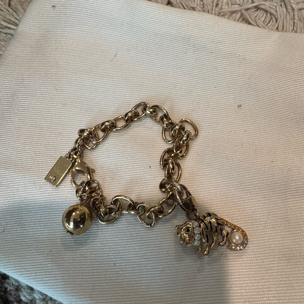 Kate spade tiger gold bracelet